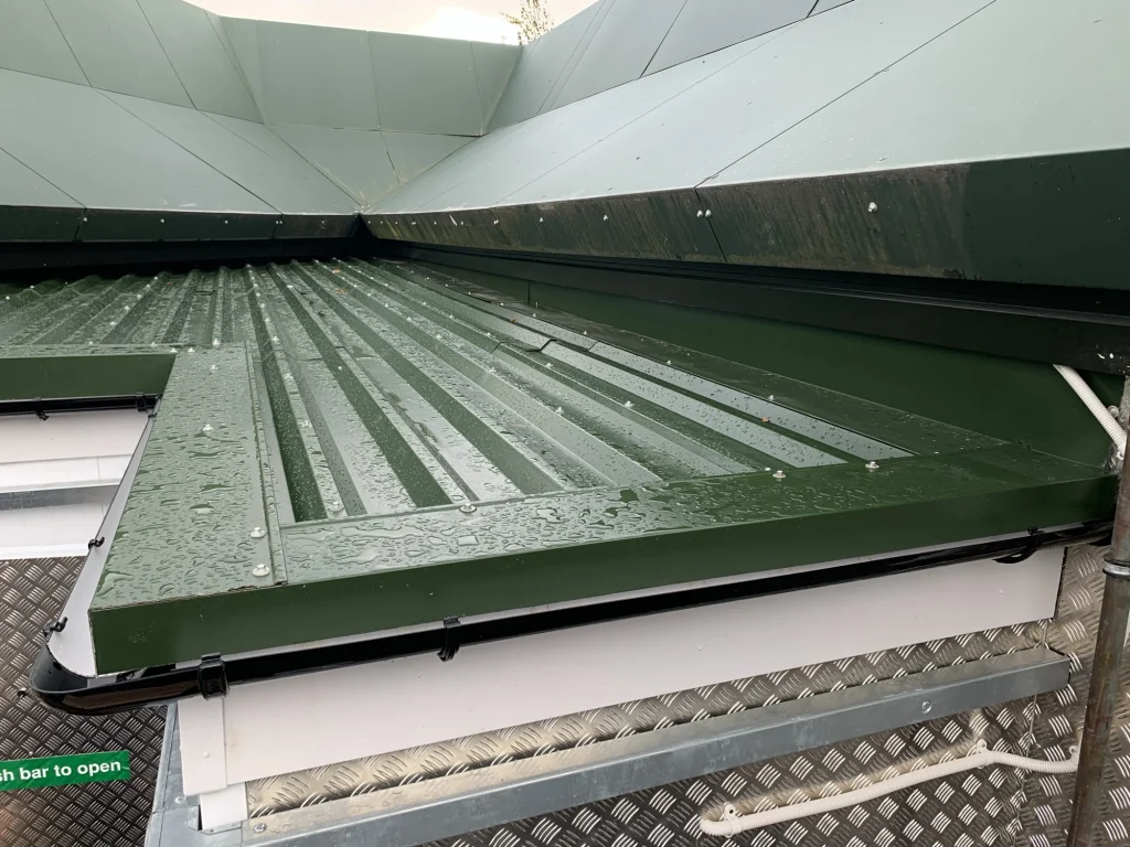 New commercial roof installation by FIXUS Facilities